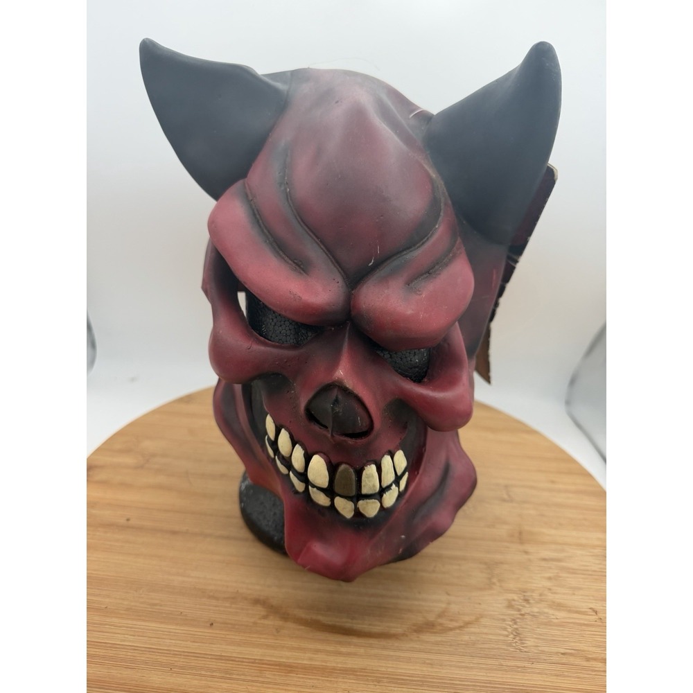 Rubies Costume Satan Devil Hell Spawn Mask Cover Halloween Horror New - Picture 1 of 4
